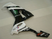Charger l&#39;image dans la galerie, White and Black Monster - NINJA ZX-10R 08-10 Fairing Kit