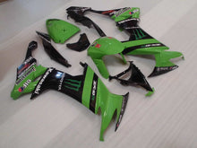 Charger l&#39;image dans la galerie, Green and Black Monster - NINJA ZX-10R 08-10 Fairing Kit