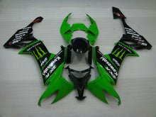Charger l&#39;image dans la galerie, Green Black Monster - NINJA ZX-10R 08-10 Fairing Kit