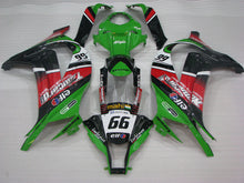 Charger l&#39;image dans la galerie, Green and Red Black Motocard - NINJA ZX-10R 11-15 Fairing Kit