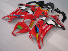 Charger l&#39;image dans la galerie, Red and White Black TRICK STAR - NINJA ZX-10R 11-15 Fairing Kit