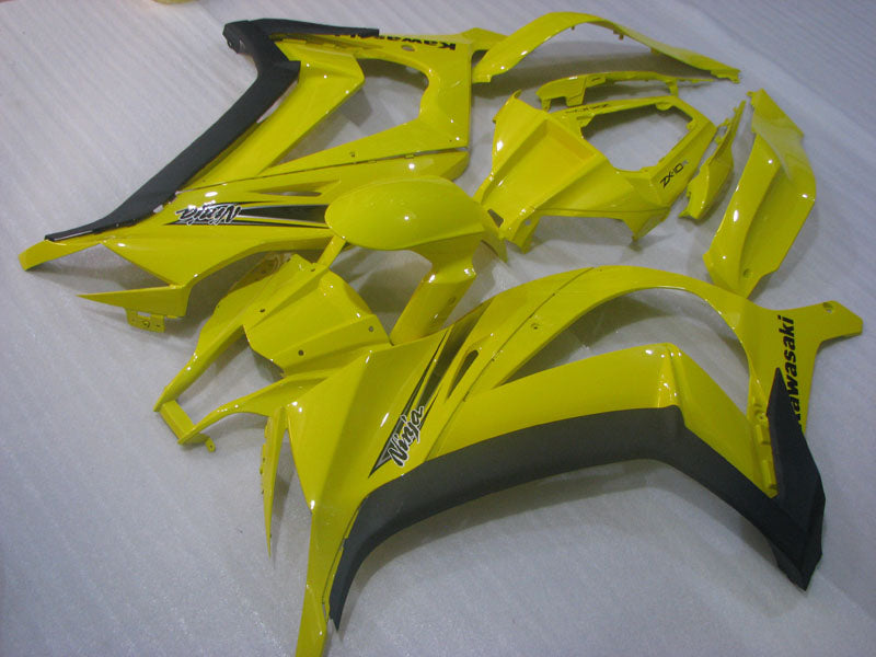 Yellow and Black Factory Style - NINJA ZX-10R 11-15 Fairing Kit