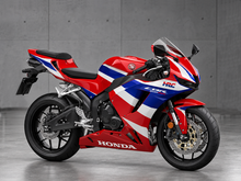 Charger l'image dans le visualiseur de la galerie, Red and White Blue Factory Style - CBR600RR 24-26 Fairing Kit