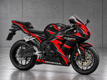 Charger l'image dans le visualiseur de la galerie, Black and Red Factory Style - CBR600RR 24-26 Fairing Kit