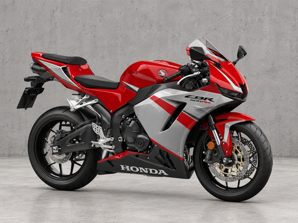 Red and Silver Factory Style - CBR600RR 24-26 Fairing Kit