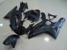 Matte Black No decals - NINJA ZX-6R 03-04 Fairing Kit