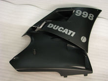 Charger l'image dans le visualiseur de la galerie, Matte Black Factory Style - Ducati 998 96-02 Fairing Kit (Single Passenger Seat)