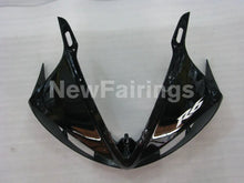 Charger l&#39;image dans la galerie, Matte Black and Gloss Black with White Decals Factory Style - YZF-R6 03-04 Fairing Kit Vehicles &amp; Parts &gt; Vehicle Parts