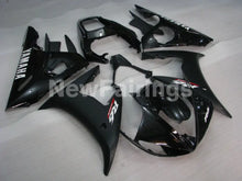 Charger l&#39;image dans la galerie, Matte Black and Gloss Black with White Decals Factory Style - YZF-R6 03-04 Fairing Kit Vehicles &amp; Parts &gt; Vehicle Parts