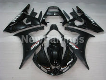 Charger l&#39;image dans la galerie, Matte Black and Gloss Black with White Decals Factory Style - YZF-R6 03-04 Fairing Kit Vehicles &amp; Parts &gt; Vehicle Parts