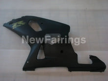 Charger l'image dans le visualiseur de la galerie, Matte Black with Golden Decals Factory Style - GSX-R600 01-03 Fairing Kit