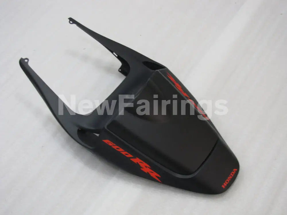 Matte Black with red decals Factory Style - CBR600RR 05-06 Fairing Kit