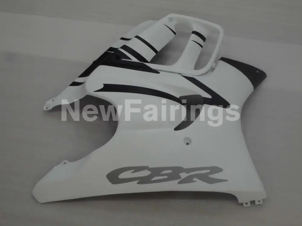 Matte Black and White Factory Style - CBR600 F3 95-96 Fairing Kit