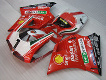 Charger l'image dans la galerie, Number 1 Red and White Shell - Ducati 748/916/996/998 96-02 Fairing Kit (Single Passenger Seat)