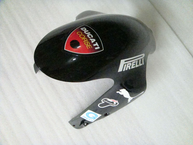 Number 21 Red and White Black Star - Ducati 1098 07-11 Fairing Kit