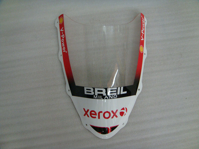 Number 21 Red and White Star - Ducati 1098 07-11 Fairing Kit