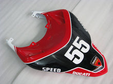 Charger l'image dans le visualiseur de la galerie, Number 55 Red and White Black MOTUL - Ducati 1198 07-11 Fairing Kit (Single Passenger Seat)
