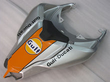 Charger l'image dans le visualiseur de la galerie, Number 62 Orange and Silver Gulf - Ducati 848/1098/1198 07-11 Fairing Kit
