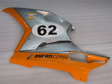 Charger l'image dans le visualiseur de la galerie, Number 62 Orange and Silver Gulf - Ducati 848/1098/1198 07-11 Fairing Kit