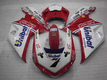 Charger l'image dans le visualiseur de la galerie, Number 7 Red and White Batterie - Ducati 1098 07-11 Fairing Kit