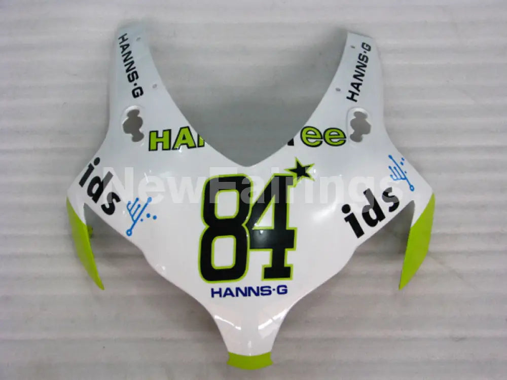 Number 84 White and Green HANN Spree - CBR1000RR 08-11 Fairing Kit