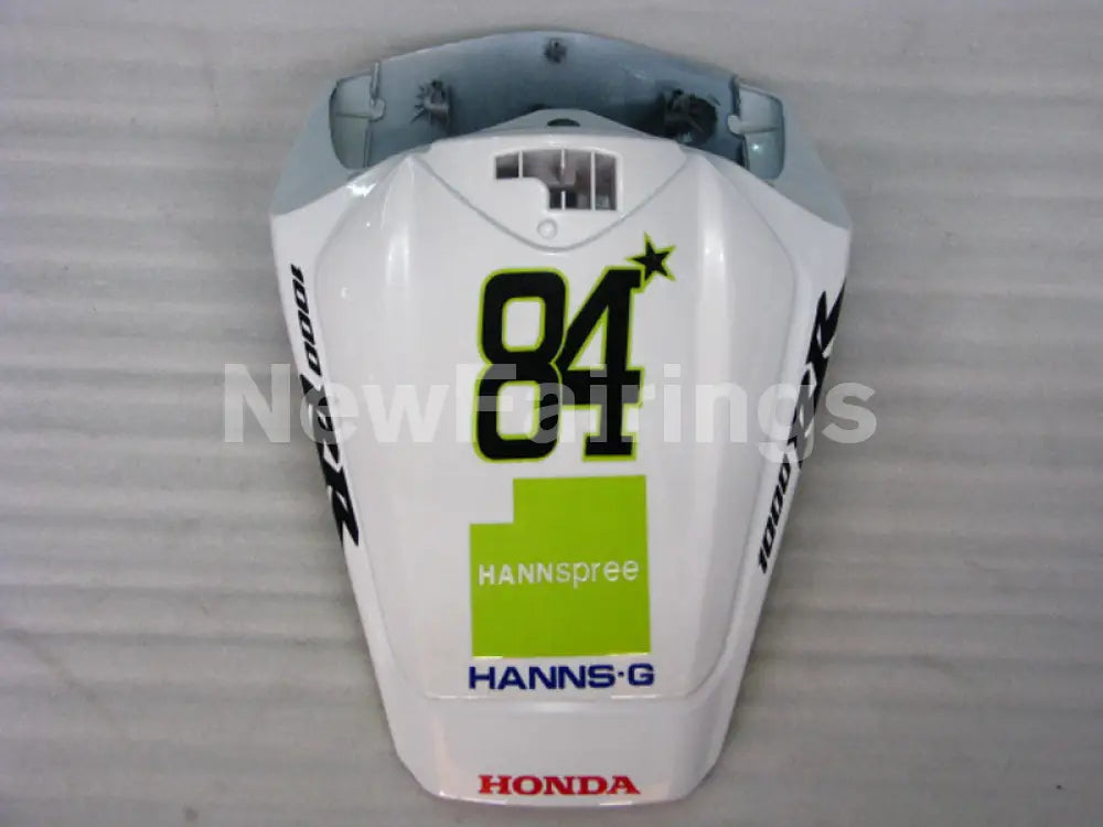 Number 84 White and Green HANN Spree - CBR1000RR 08-11 Fairing Kit