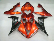 Charger l&#39;image dans la galerie, Orange Matte Black Factory Style - YZF-R1 04-06 Fairing Kit