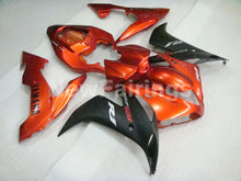 Charger l&#39;image dans la galerie, Orange Matte Black Factory Style - YZF-R1 04-06 Fairing Kit