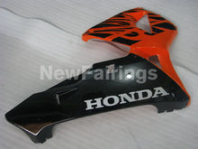 Charger l'image dans la galerie, Orange and Black Fire - CBR600RR 05-06 Fairing Kit