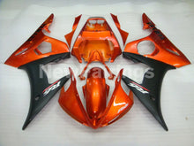 Charger l'image dans la galerie, Orange and Matte Black Factory Style - YZF-R6 03-04 Fairing Kit Vehicles &amp; Parts > Vehicle Parts &amp; Accessories > Motor