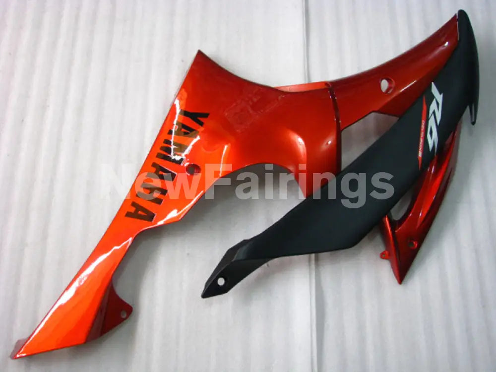 Orange and Matte Black Factory Style - YZF-R6 08-16 Fairing Kit Vehicles & Parts > Vehicle Parts & Accessories > Motor