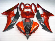 Charger l'image dans la galerie, Orange and Matte Black Factory Style - YZF-R6 08-16 Fairing Kit Vehicles &amp; Parts > Vehicle Parts &amp; Accessories > Motor