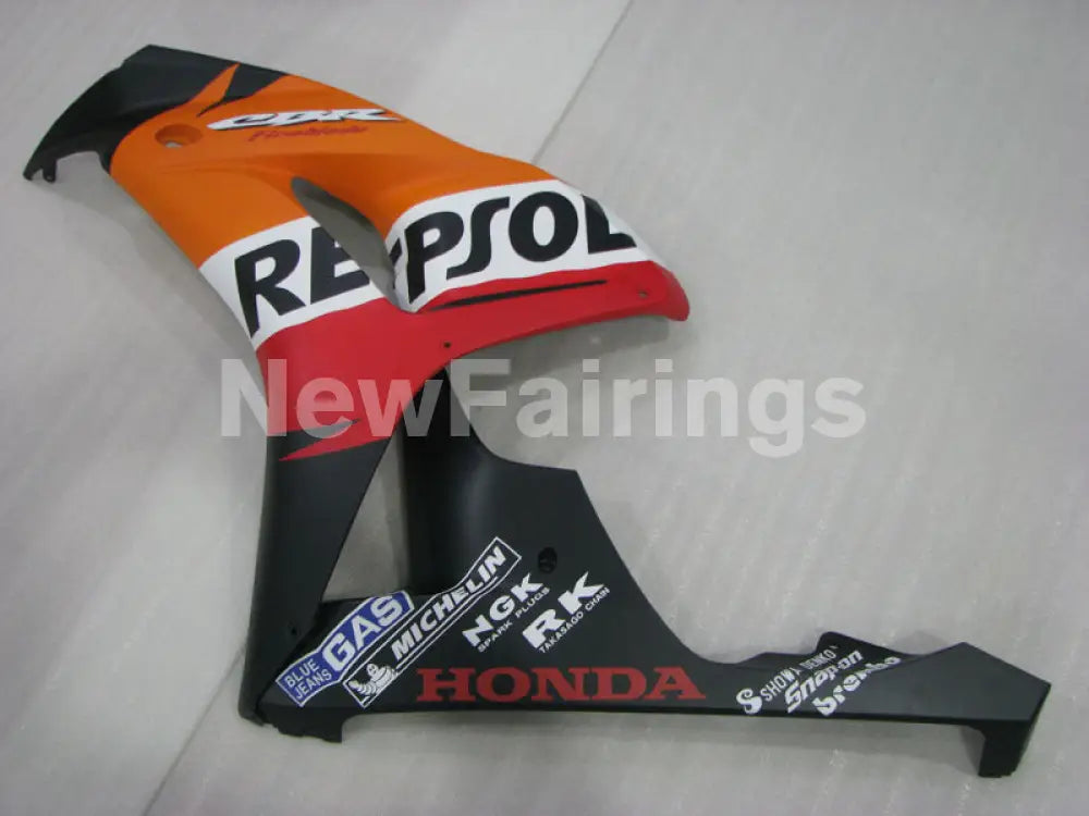 Orange and Matte Black Red Repsol - CBR1000RR 06-07 Fairing Kit
