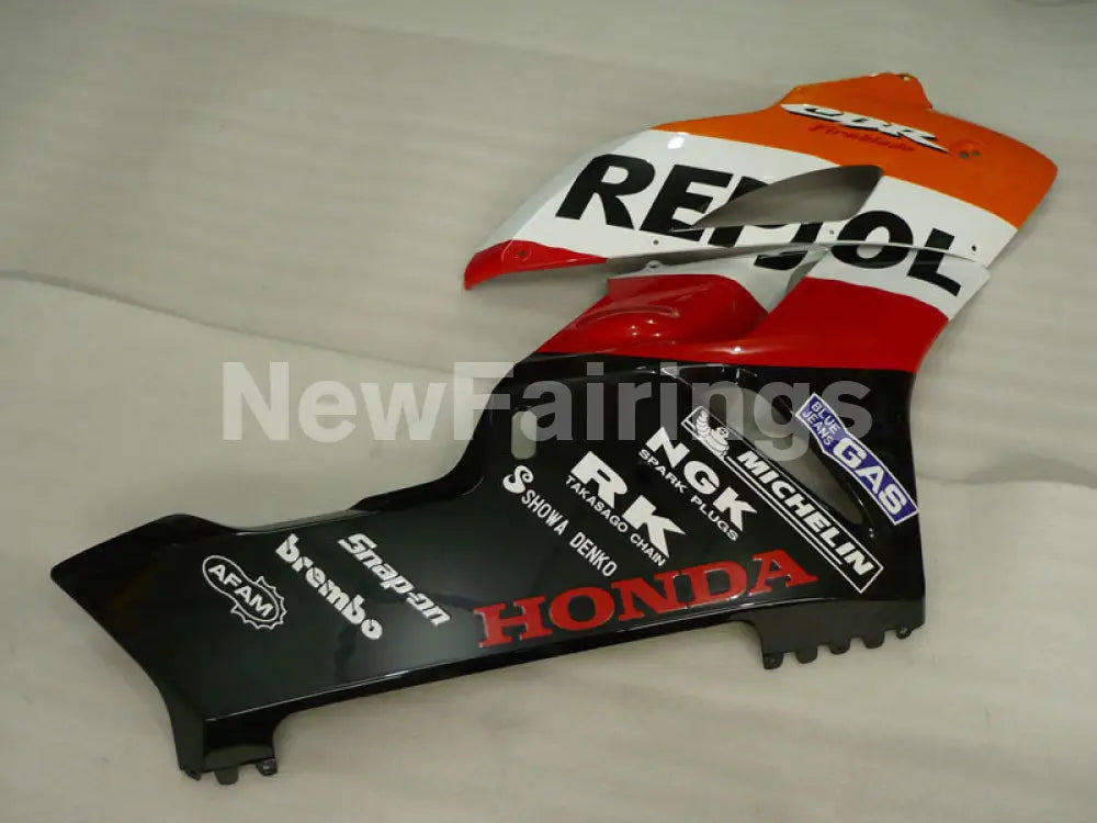 Orange and Red Black Repsol - CBR1000RR 04-05 Fairing Kit