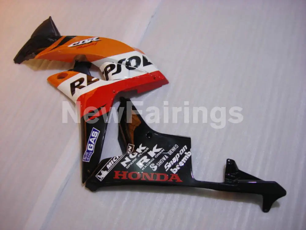 Orange and Red Black Repsol - CBR600RR 07-08 Fairing Kit