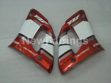 Charger l'image dans la galerie, Orange and White Matte Black Factory Style - YZF-R6 98-02 Fairing Kit Vehicles &amp; Parts > Vehicle Parts &amp; Accessories >