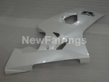 Charger l'image dans la galerie, Pearl White with Black Decals Factory Style - GSX-R750 04-05 Fairing Kit
