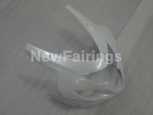 Charger l'image dans la galerie, Pearl White with Black Decals Factory Style - GSX-R750 04-05 Fairing Kit