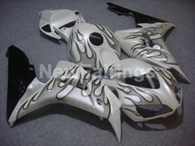 Charger l'image dans la galerie, Pearl White and Black Grey Flame - CBR1000RR 06-07 Fairing Kit
