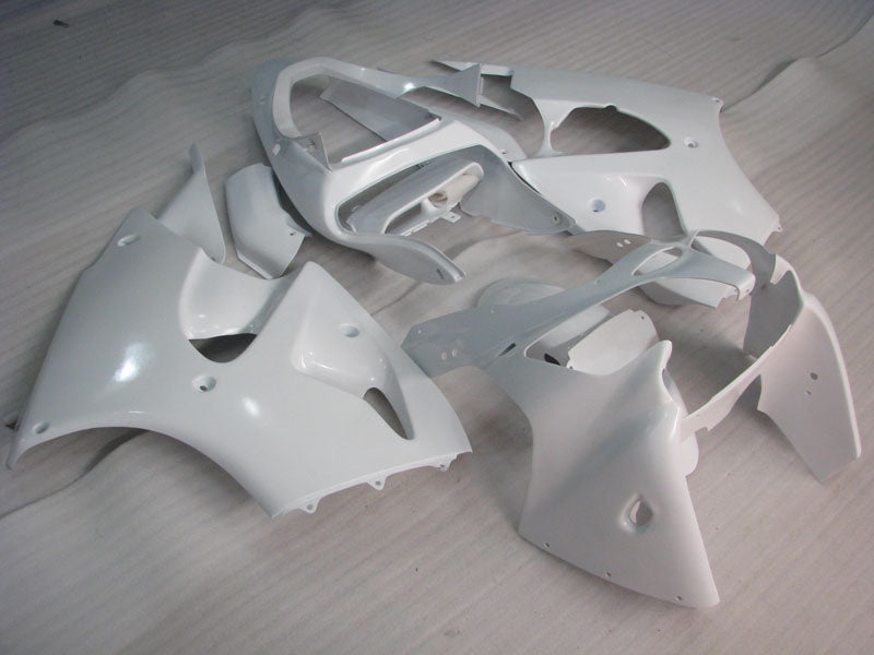 Pearl White No decals - NINJA ZX-6R 00-02 Fairing Kit