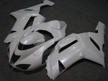 Charger l'image dans la galerie, Pearl White No decals - NINJA ZX-6R 07-08 Fairing Kit
