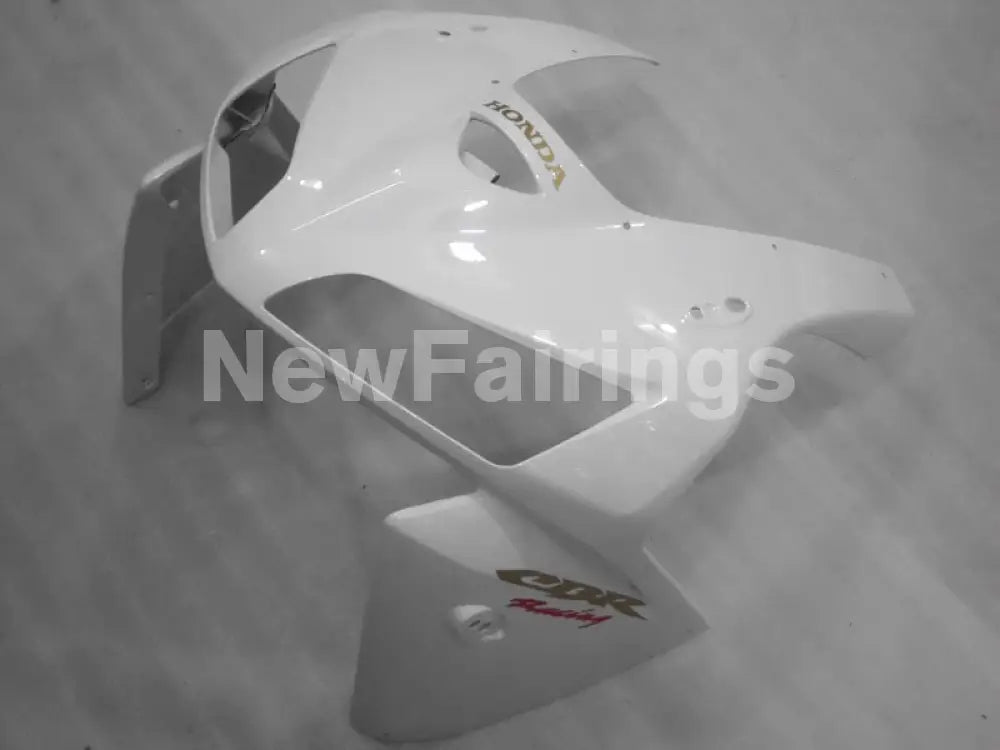 Pearl White with gold decal Factory Style - CBR600RR 05-06 Fairing Kit