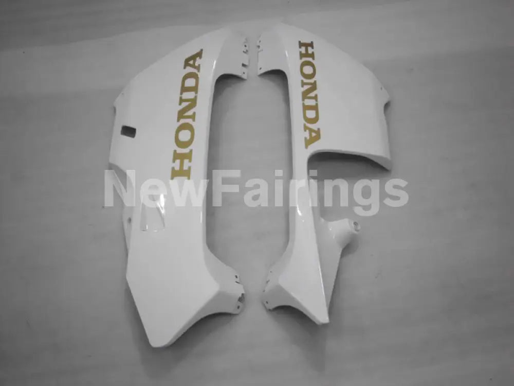 Pearl White with gold decal Factory Style - CBR600RR 05-06 Fairing Kit