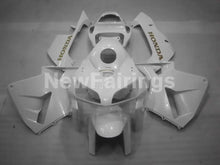 Charger l'image dans la galerie, Pearl White with gold decal Factory Style - CBR600RR 05-06 Fairing Kit