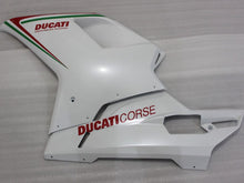 Charger l'image dans le visualiseur de la galerie, Pearl White and Red Factory Style - Ducati 848/1098/1198 07-11 Fairing Kit