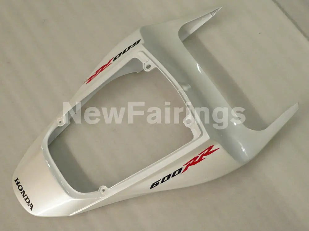Pearl White and Silver Black Factory Style - CBR600RR 07-08 Fairing Kit