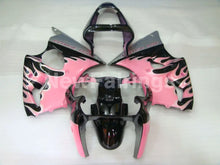 Charger l&#39;image dans la galerie, Pink and Black Flame NINJA ZX 6R 00 02 Fairing Kit Vehicles