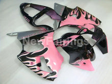 Charger l&#39;image dans la galerie, Pink and Black Flame NINJA ZX 6R 00 02 Fairing Kit Vehicles