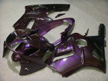 Charger l&#39;image dans la galerie, Purple and Black Flame - NINJA ZX-12R 02-04 Fairing Kit