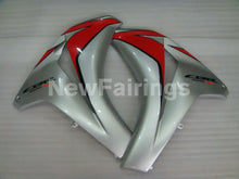 Charger l&#39;image dans la galerie, Red and Silver Factory Style - CBR1000RR 08-11 Fairing Kit -